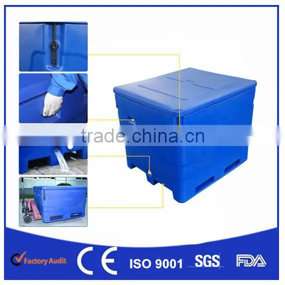 1000L Marine Boat Plastic Fishing Tote Box, Chilling Fish Totes photo-4
