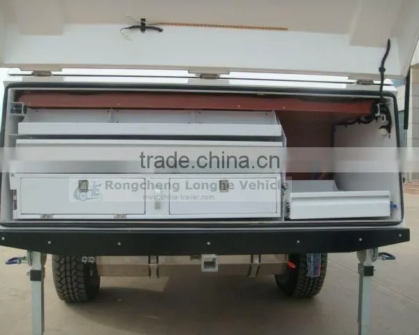 Rongcheng Longhe Fiberglass Forward Folding Camper Trailer LH-GQF-01A photo-6