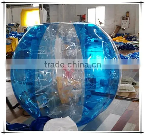 New Design Red Dotted Inflatable Belly Bumper Ball/ Body Zorbing Bubble Ball for Sale photo-2