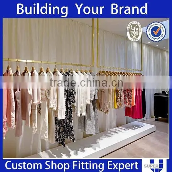 Bag Retail Stores Slatwall Decorative Wood Wall Display Shelves photo-2