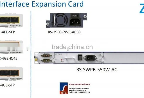 ZTE 2952E, RS-2952E-AC, RS-2952E-DC, 48 FE RJ45 4 GE SFP ZTE ZXR10 2952E 2928E 2918E 2910E photo-3