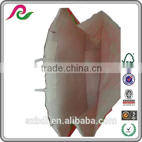 Hand Length Handle Kraft Recyclable Paper Bag With Lamination photo-5