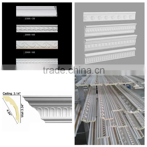 Fireproof Materials, Polyurethane Foam Cornice Moulding Machine for Ceiling Design photo-3