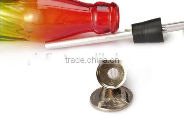 Modern Design Colorful Glass Metal Water Smoking Pipe photo-4