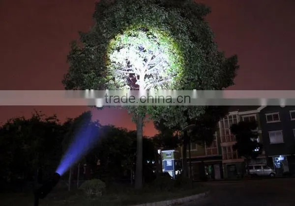 POPPAS T820 Hot Sale XPE Led Adjustable Focus Aluminum 1101 Police Flashlight photo-5