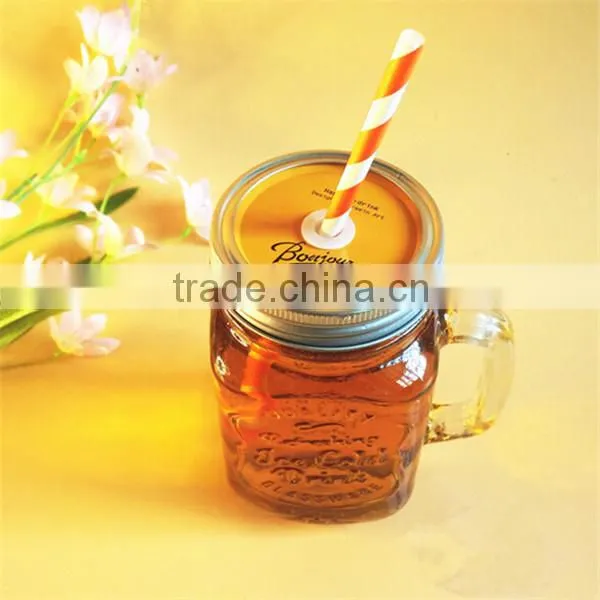 Glass Mason Jar/ Mason Bottle/ Glass Bottle