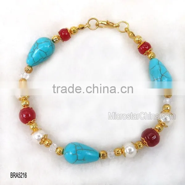 BRA5214 Wholesale ABS Crystal Glass Bracelet photo-3