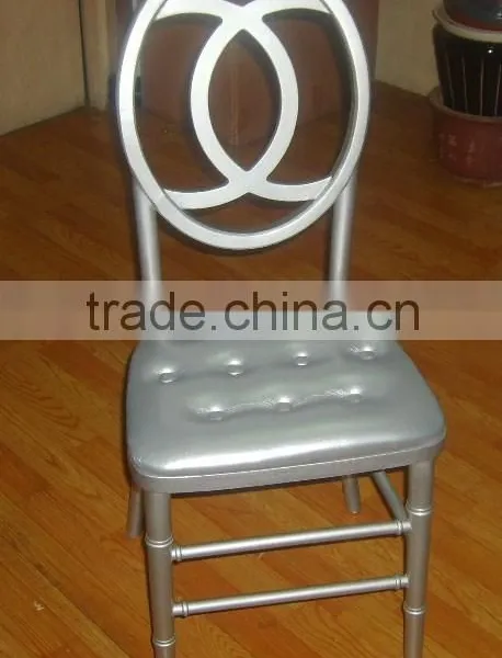 New Design Back Silver Wood Chiavary Phoenix Chair photo-6