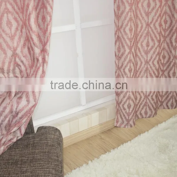 CLASSICAL JACQUARD YARN DYED AND PIECE DYED CURTAIN FABRIC photo-5