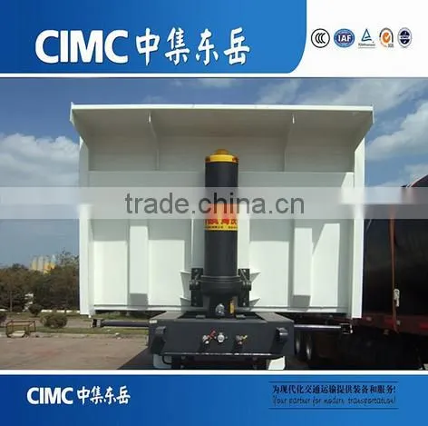 CIMC Widely Used Hydraulic Lifting 3 Axle Tipper Semi Trailer photo-6