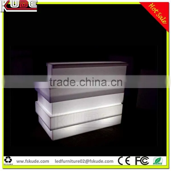 2016 Commercial Illuminated Led Bar Counter With Remote Control photo-3