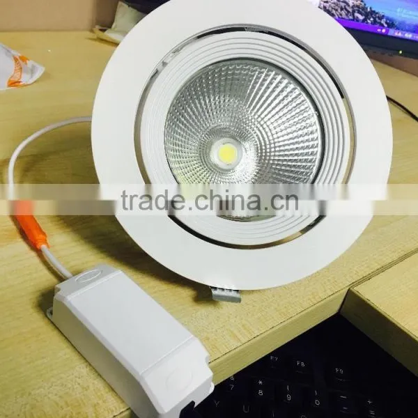 360 Degree Rotatable Aluminum Alloy COB LED Trunk Light 30W for Gallery 220VAC photo-4