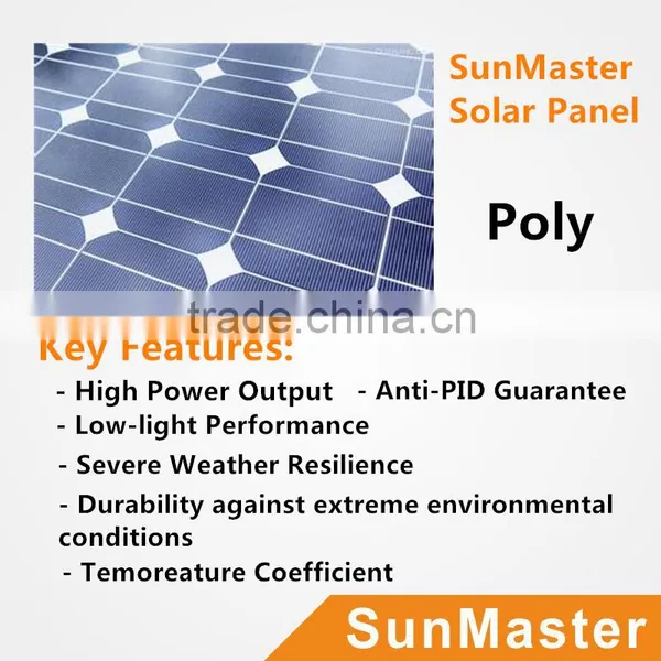SunMaster 120w Poly Solar Panel SM120P photo-2