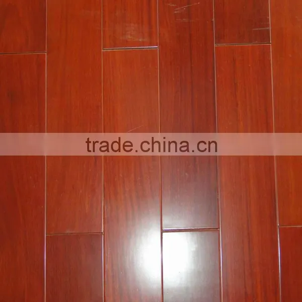 Good Quality African Red Balsamo Solid Wood Flooring