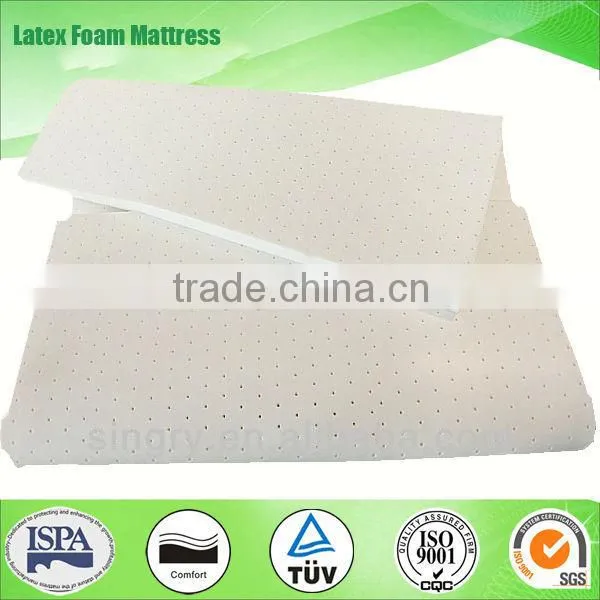 Rubberized Coir Hotel Bedroom Bed Natural Dunlop Latex Layer Latex Topper photo-2