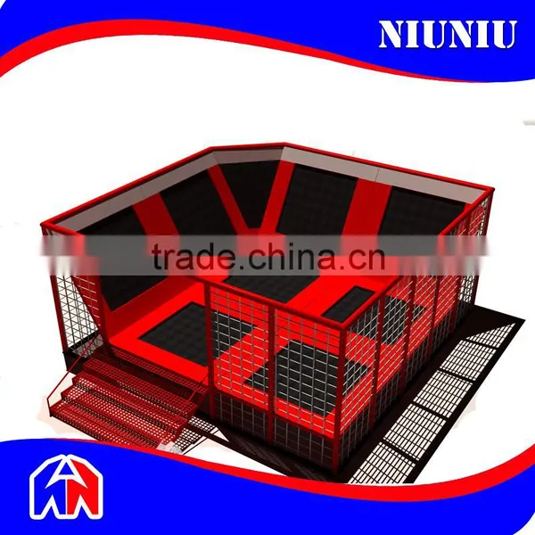 Indoor Trampoline Park, Children Indoor Soft Playground Trampoline photo-3