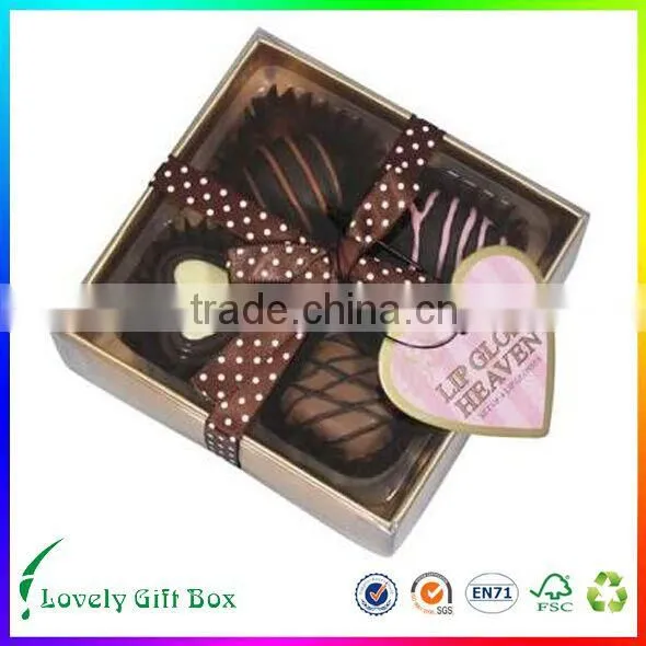 High Quality Lovely Cardboard Chocolate Box photo-6