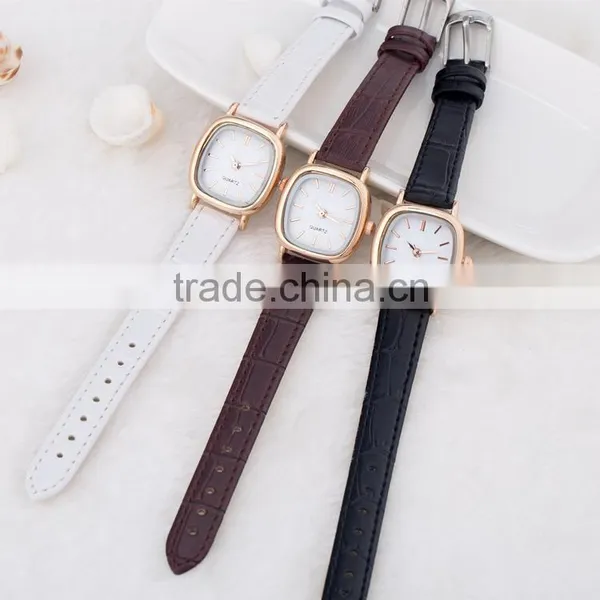 New Models From Doris Watch Square Case Leather Band Japan Movt Pc21s Quartz Women Watch 2016 Hotly photo-5