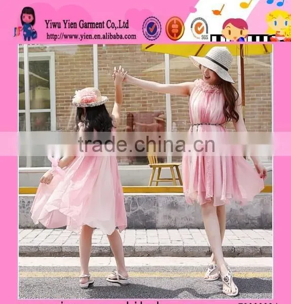 2015 Wholesale Mother And Daughter Dress Profession Factory Selling Cheaper Hot China Family Dress photo-3