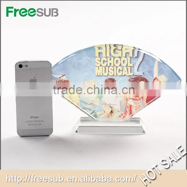 2016 Best Souvenir Gifts Fan-shaped Crystal photo-2