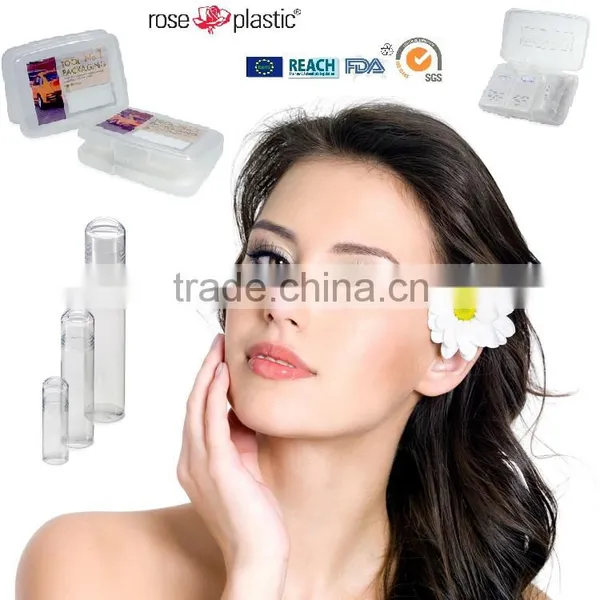 Grid Adjustable Personal Care Cosmetic Fitting Display Custom Logo Printed Storage Design pp pp Pvc Transparent Hinged Gift Box photo-6