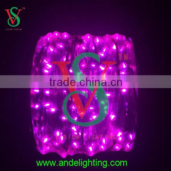 12 V IP 65 Copper Wire Color Changing Clip Led Light Rgb Waterproof String Light for Party Decoration photo-2
