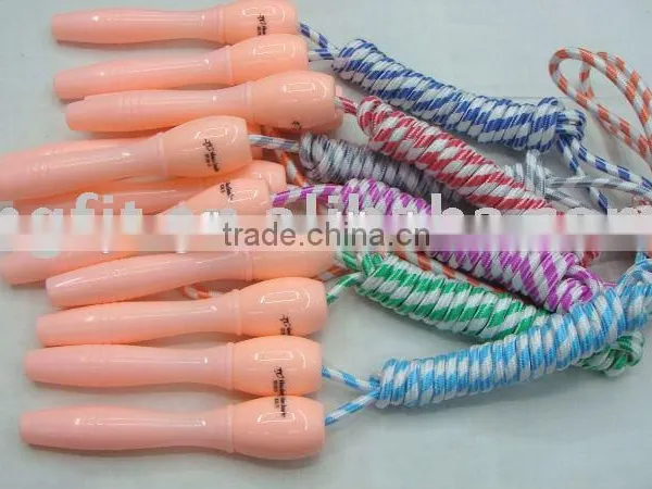 Colorful Jumping Rope with plastic handle