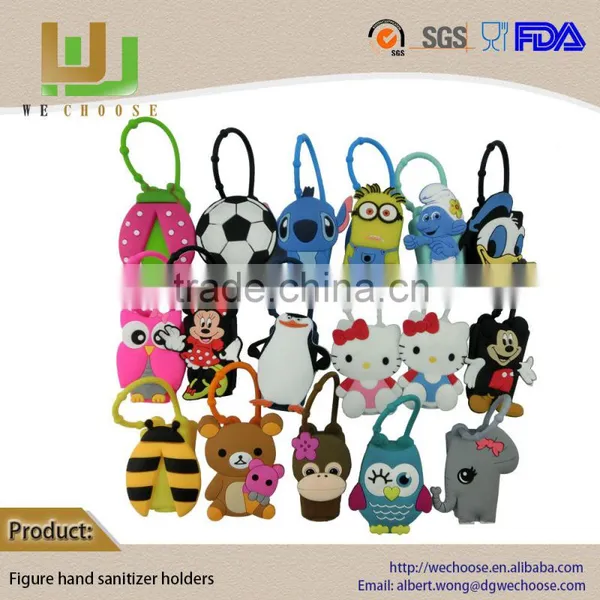 100 Styles Silicone Hand Sanitizer Holder