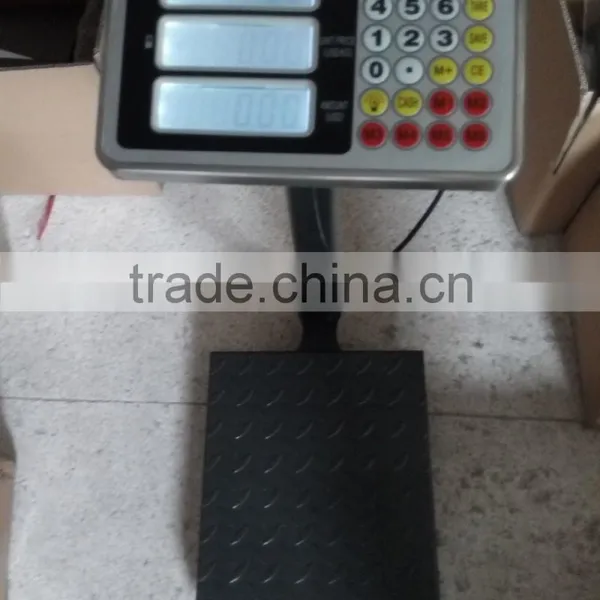 Bench Scale Platform Scale ABS Plastic +stainess Iron Pan Folding Platform Scale photo-6