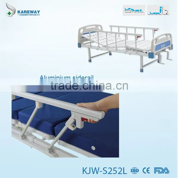 2 Cranks Manual Patient Hospital Medical Bed for Home photo-4