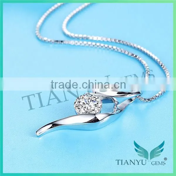 925 Sterling Sliver 9 Hearts & Flower White Moissantie Diamond Pendants Charms for Necklace Jewelry photo-3
