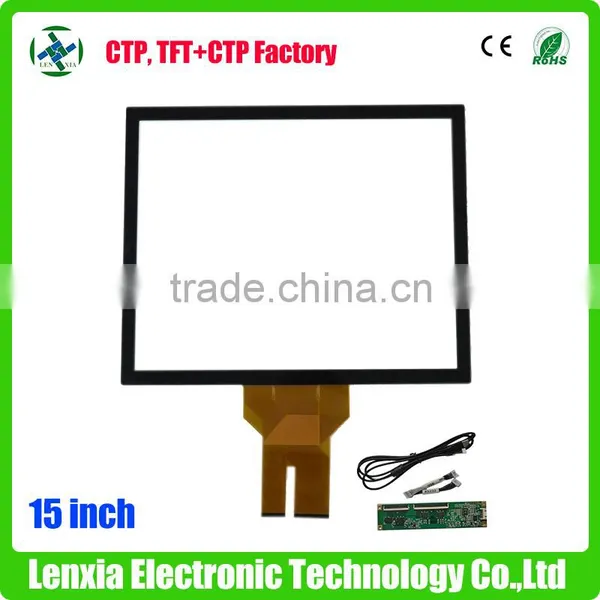 LENXIA Factory 15 Inch Transparent Glass Touch Screen for Industrial Use photo-6