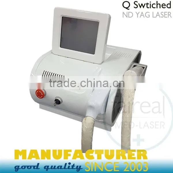 Tattoo Laser Removal Machine Q Switched ND Yag Laser 800mj Tattoo Removal And Skin Whitenning Machine Q Switched Laser Machine photo-6