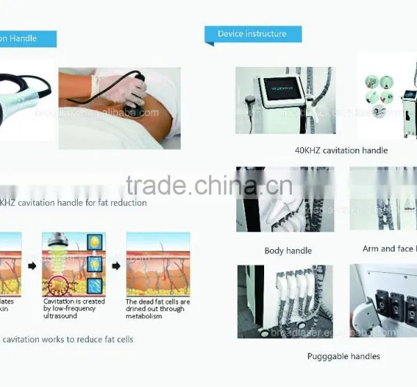 Cheapest Portable Cellulite Removal Ultrasonic Cavitation for Wholesales photo-4