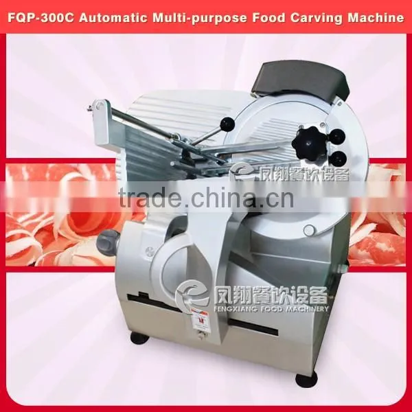 FQP-300C Frozen Meat Slicing Machine of Table Model Mutton Slicer, Beef Piece Cutting Machine photo-2