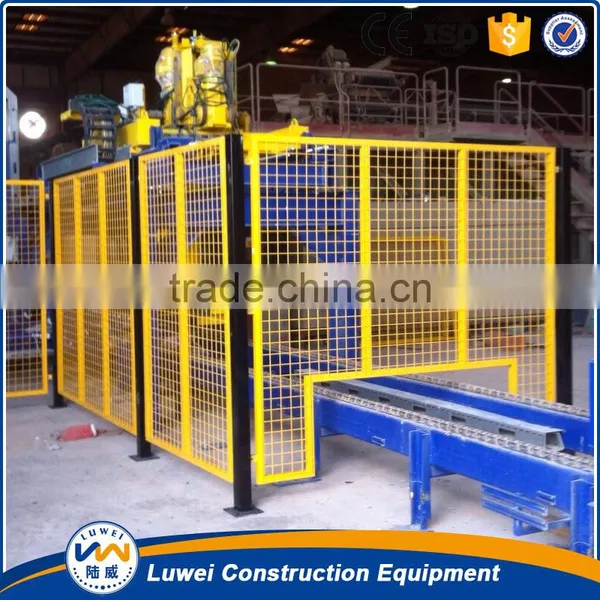 Nice Steel Fence With Yellow Painting for Qatar Client