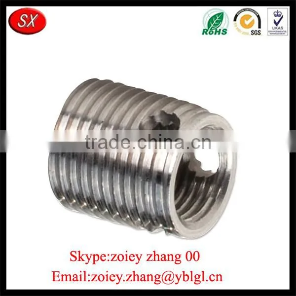 Machined Custom Nonstandard Hole Type Self Tapping Threaded Inserts photo-6