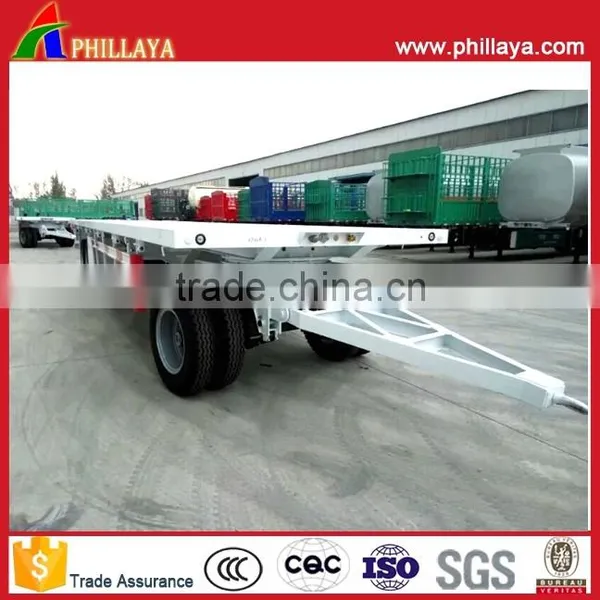 2 -4 Axles Full Drawbar Hauler Container Dolly Trailer on Sale photo-4