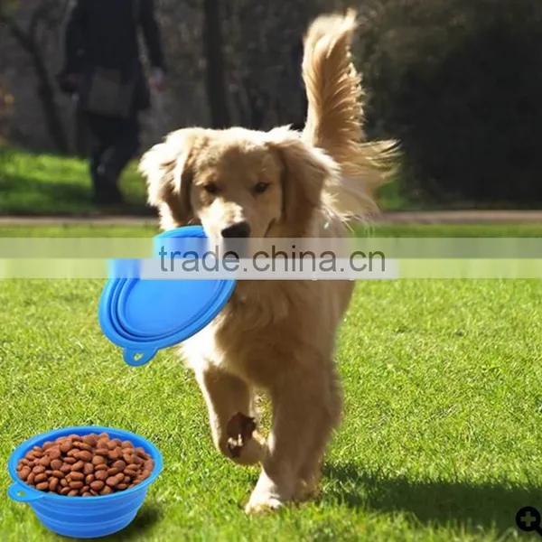 Collapsible Dog Bowl Feeder Set and Collapsible Silicone Dog Bowl photo-5