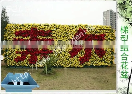 Garden Planter Wholesale Bonsai Pots Plastic Flowerpot photo-2