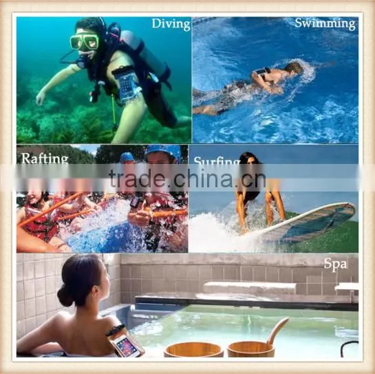 Swimming Waterproof Underwater Diving Dry Bag Pouch Case for Galaxy S5/ 6 / Edge photo-5
