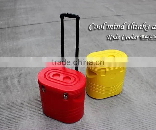 12/18cans White & Blue 10L Foam Insulation Plastic Cooler Box photo-4
