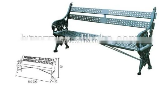 Corrosionresistant Outdoors Cast Iron Bench Legs in China photo-2