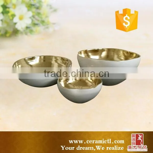 Modern Decorative Blue Glass Vase Ceramic Flower Vase photo-5