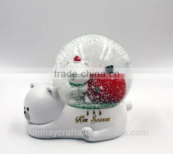 Wholesale Custom Acrylic Christmas Snow Globe for Sale photo-2