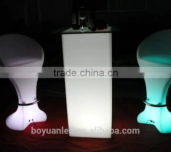 Rechargeable Battery Disco Modern Glowing Furniture With IR Remote Control photo-5