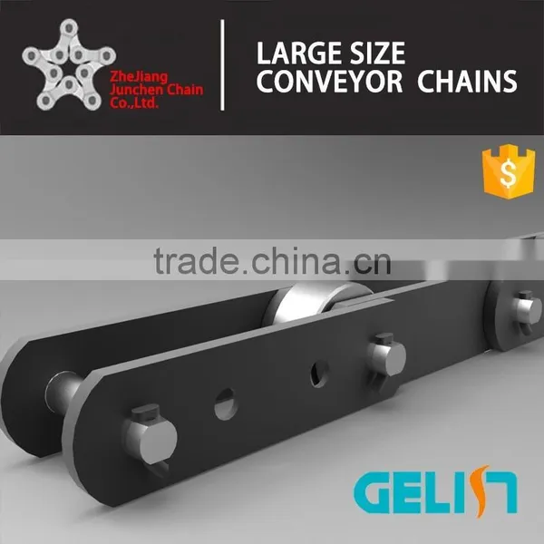 C45 40Cr OEM Manufacturing PL Series Large Size Bucket Elevator Chain photo-3