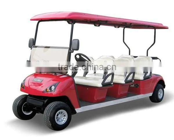 Remote Control Golf Cart ,Electric Golf Cart 4 Wheel Golf Cruiser, 6 Seater Electric Aluminum Golf Cart