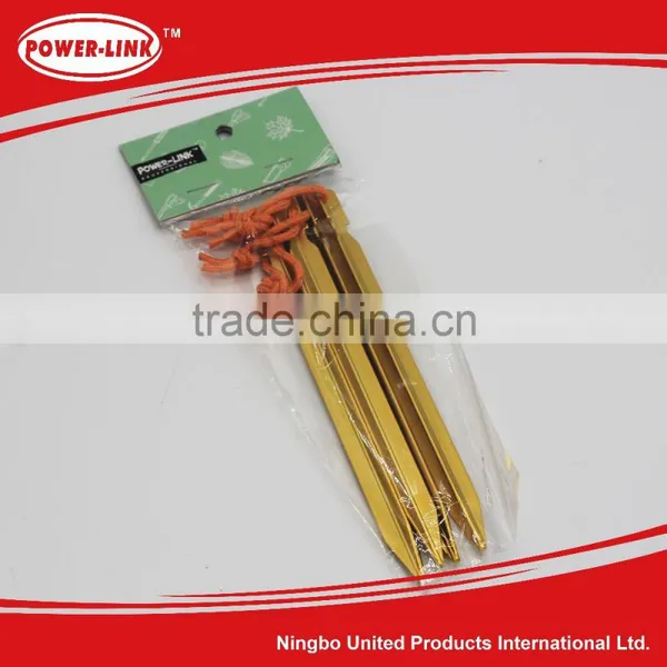 Alloy Metal Tent Stakes Outdoor Hiking Trip Essential photo-4