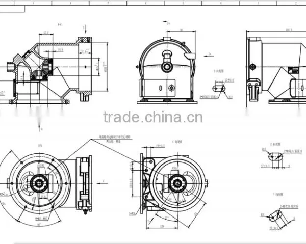 15HP Vertical Gearbox for Harvester photo-5